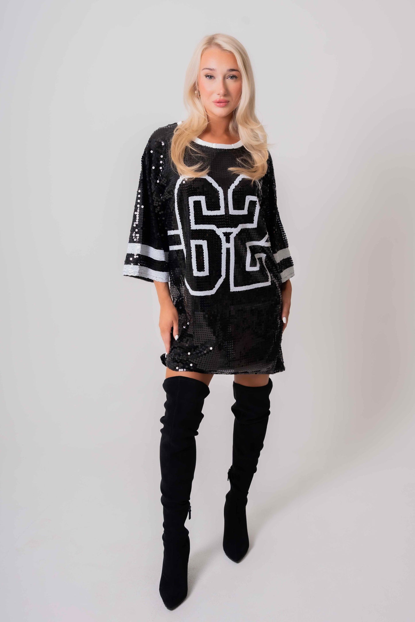 “KHLOE” sequin dress