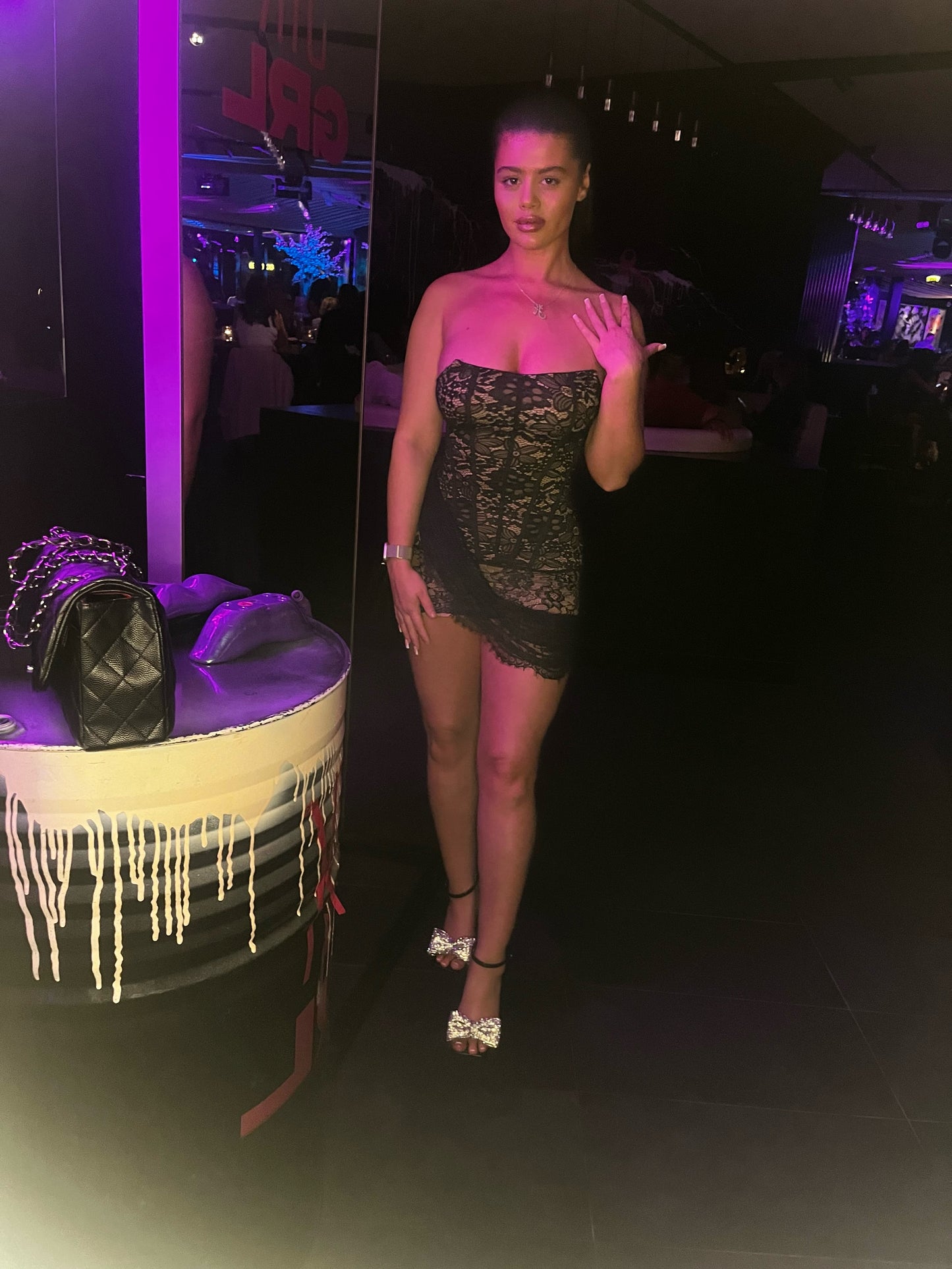 “Lace me” Black