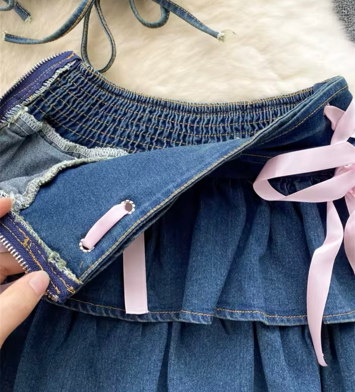 “RITA” denim co ord