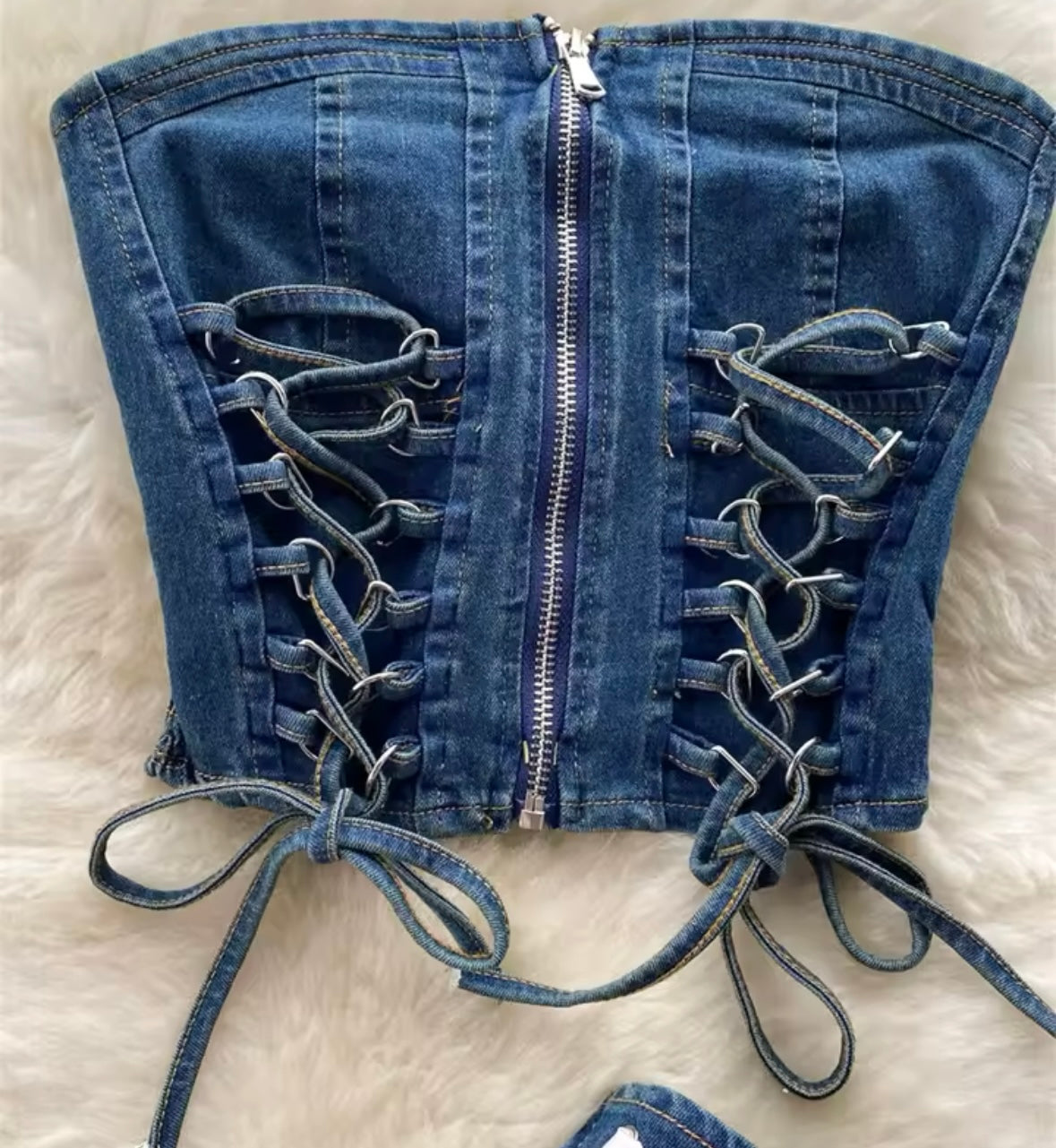 “RITA” denim co ord
